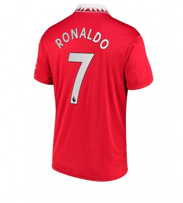 Manchester United Cristiano Ronaldo #7 Hemmatröja 2022-23 Korta ärmar